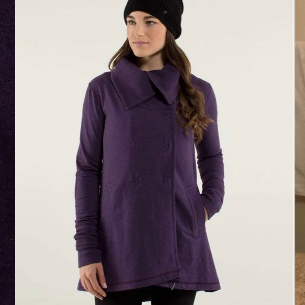 Lululemon Gratitude wrap - Heathered deep Zinfandel